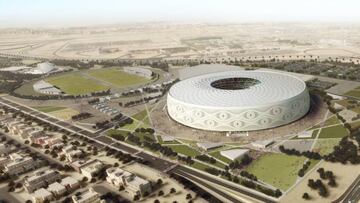 The works on the World Cup stadium Al-Thumama are now 76% complete with the ground scheduled to open in 2021.