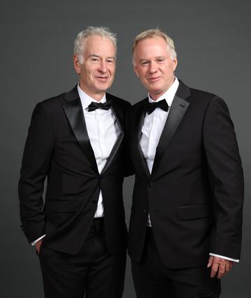 John McEnroe y Patrick McEnroe.