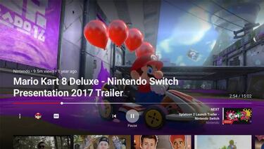 Youtube, ya disponible en Nintendo Switch