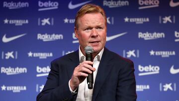 PRESENTACION KOEMAN NUEVO ENTRENADOR DEL BARCELONA