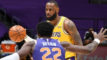 NBA round-up: LeBron not enough as Suns sizzle against Lakers