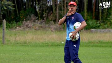 Alexis Mendoza, técnico del Independiente Medellín.