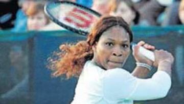 <b>UN AÑO. </b>Serena jugando ayer.