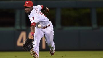 Od&uacute;bel Herrera sorprendi&oacute; a no pocos seguidores de los Phillies con sus actuaciones sobre el terreno de juego.