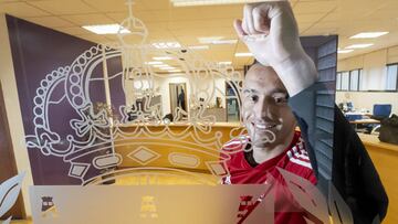 VALLADOLID. 18/12/19. PHOTOGENIC/PABLO REQUEJO. ENTREVISTA A CORRAL, JUGADOR DEL REAL VALLADOLID B