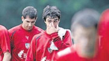 <b>ULTIMA SESION. </b>Sarriegi en una imagen captada en el entrenamiento matutino de ayer en Papendal.
