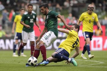Crónica en imágenes del México vs Escocia