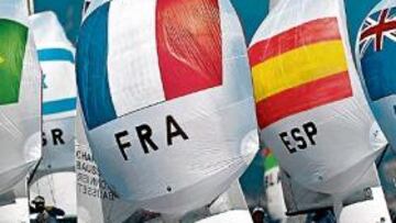 <b>ENTRE LOS MEJORES. </b>El 470 de Barreiros y Sarmiento se encuentra entre los favoritos de la categoría.