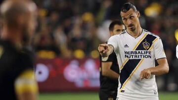 Los Angeles Football Club, equipo que formó una rivalidad con LA Galaxy, aprovechó la salida del atacante sueco para colgar una foto en redes.