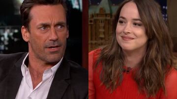 Dakota Johnson y Jon Hamm podr&iacute;an ser la nueva pareja de moda en Hollywood.