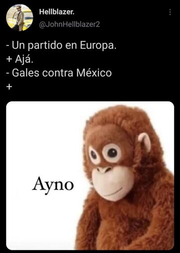 Los memes 'se aburren' tras la derrota de México contra Gales