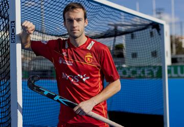 Marc Miralles, capitán de los RedSticks, posa para AS.