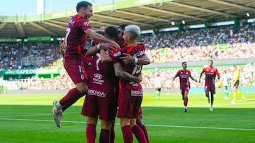 Gol de la Cultural en Santander.