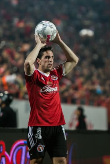 Gabriel 'Demonio' Hauché, argentino que actualmente juega en Toluca y antes estuvo con Xolos