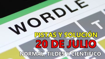 solucion wordle jueves 20 julio