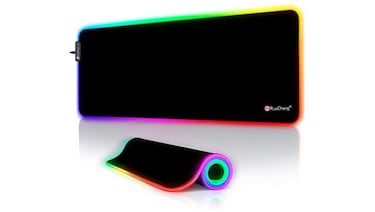 Esta es la alfombrilla de ratón RGB para ‘gaming’ mejor valorada en Amazon