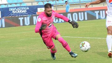 Arled Cadavid durante un partido con Am&eacute;rica de Cali por Liga &Aacute;guila.