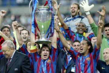 El 17 de Mayo del 2006 se celebró la final de la Champions entre Barcelona y Arsenal, en donde los catalanes supieron remontar un gol de Sol Campbell y en medio de una lluvia, se coronaron con goles de Eto’o y Belleti.