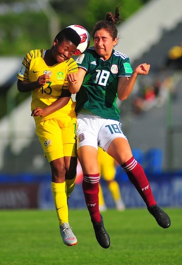 Las seleccionadas tricolores Sub-17 tuvieron su primer partido de Copa del Mundo Sub-17 ante Sudáfrica y terminaron por repartir puntos al empatar por marcador 0-0.