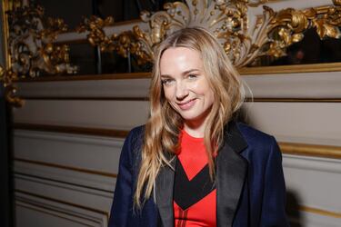 VIPs en el desfile de Louis Vuitton en la Semana de la Moda de París.