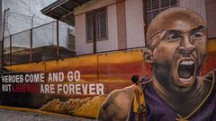 The world of street art pays homage to Kobe Bryant