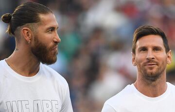 Los excapitanes de Real Madrid y Barcelona juntos en el PSG.