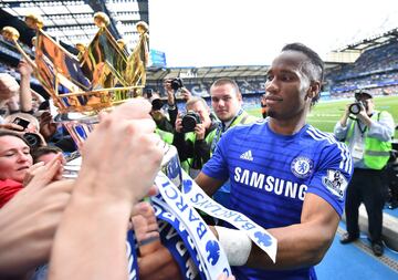 El delantero centro marfileño jugó a las órdenes de Mourinho un total de 186 partidos en el Chelsea.