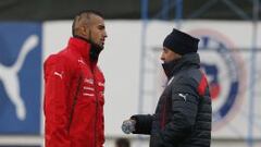 Arturo Vidal cuenta con toda la confianza de Jorge Sampaoli.