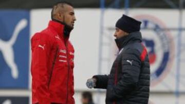 Arturo Vidal cuenta con toda la confianza de Jorge Sampaoli.
