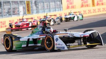 Daniel Abt, en el ePrix de Berlín.