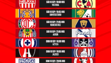Liga MX: Partidos y horarios de la jornada 14, Apertura 2022