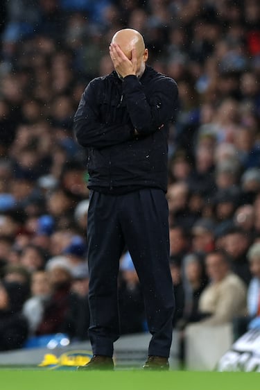 Guardiola siempre ha sido un entrenador muy expresivo y en el partido de la Premier ante el Liverpool no ha sido una excepción. Los 'reds' ganan por primera vez  en liga en el Etihad Stadium desde la llegada del técnico de Sampedor a Mánchester.