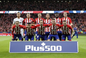 Primer once inicial en el Wanda Metropolitano.