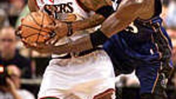 Iverson ganó el duelo personal, pero los Wizards se llevaron la victoria.