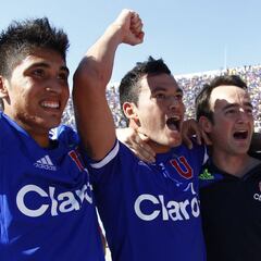 ¿Cuál fue la última formación de la U que venció a Colo Colo?
