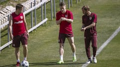 Gameiro todavía sigue siendo una incógnita ante Osasuna