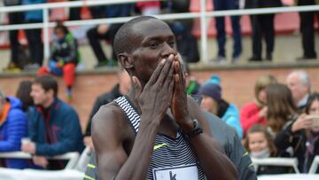 Joshua Cheptegei, ganador en Elgoibar.