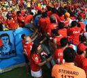 Unos 200 barras bravas de Chile se cuelan en Maracaná