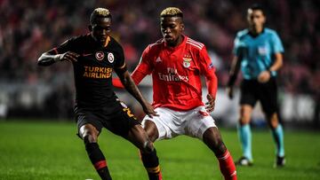 Florentino, con el Benfica.