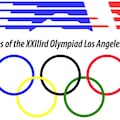 Póster de los JJOO de Los Angeles 1984