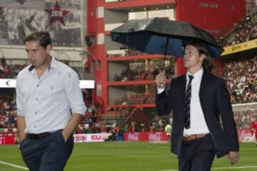 Así se vivió en el campo el partido de ida de semifinales entre los Diablos Rojos y el conjunto del Rebaño en el Nemesio Diez.