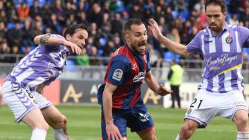 El Huesca pasa por encima del Valladolid con un gol de Ferreiro
