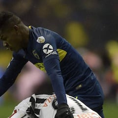 Barrios, Villa y Cardona, citados con Boca para jugar ante Barça