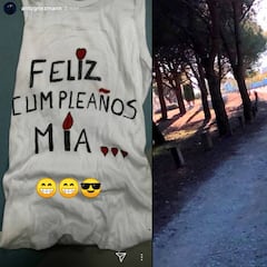 Griezmann dedicó a su hija su gol en el derbi