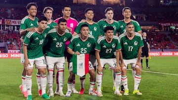 Mexico team group during 2026 International Friendly match between Panama and Mexico (Mexican National team) at Rommel Fernandez Stadium, on January 22, 2026 in Ciudad de Panama, Panama..