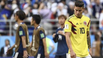 James Rodr&iacute;guez y Wilmar Barrios deber&aacute;n cuidarse en el tercer partido ante Senegal para no perderse los octavos de final 