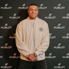 Kylian Mbappé, imagen del Big Bang e Gen 3 (Hublot), el reloj oficial de la Eurocopa 2024