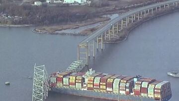 Derrumbe del puente Francis Scott Key en Baltimore, en directo: colapso tras el choque del barco Dali, en vivo