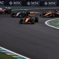 Norris ejerce de líder y Verstappen, de campeón