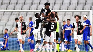 Juventus - Sampdoria en vivo online: Serie A, en directo
